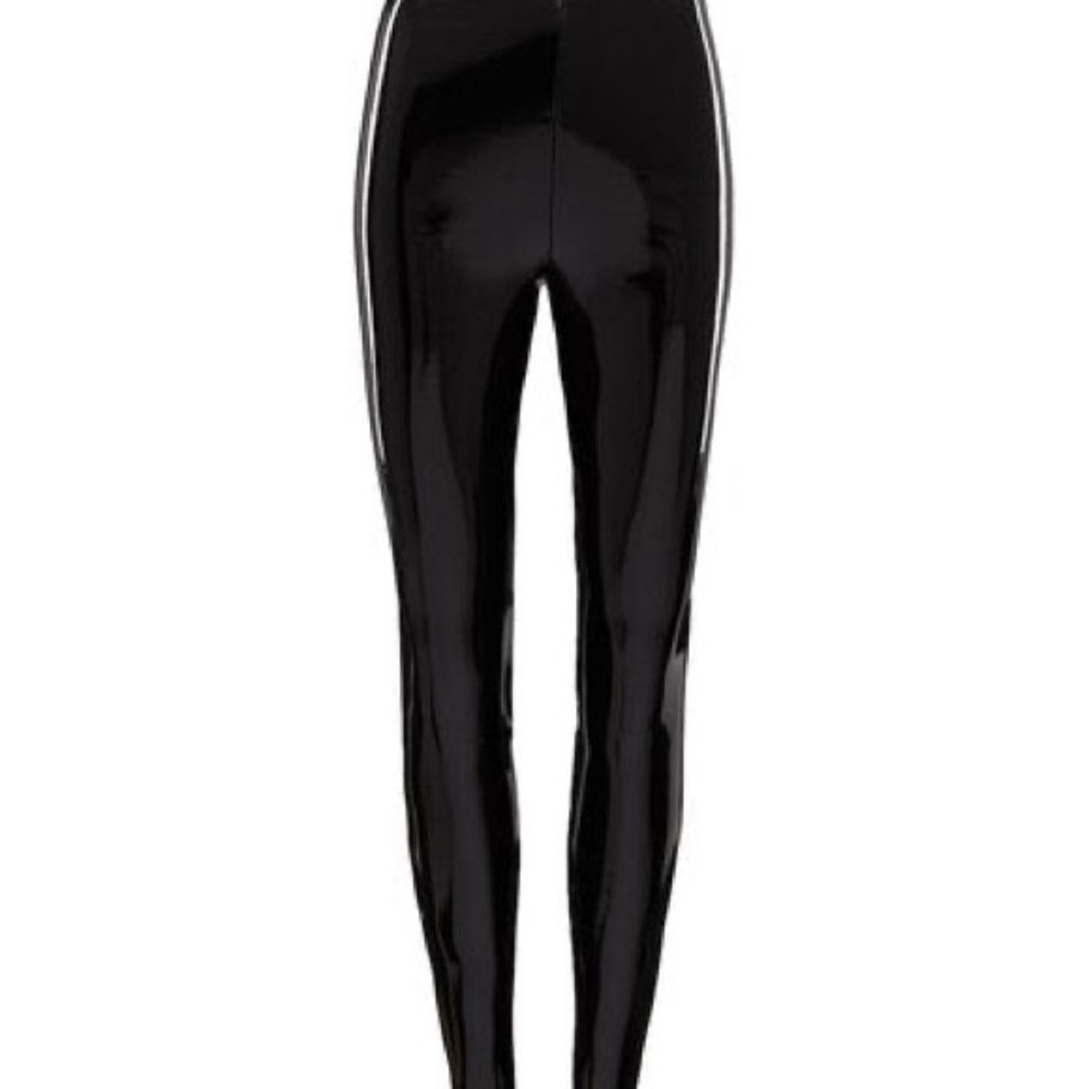 Faux Patent Leather Legging